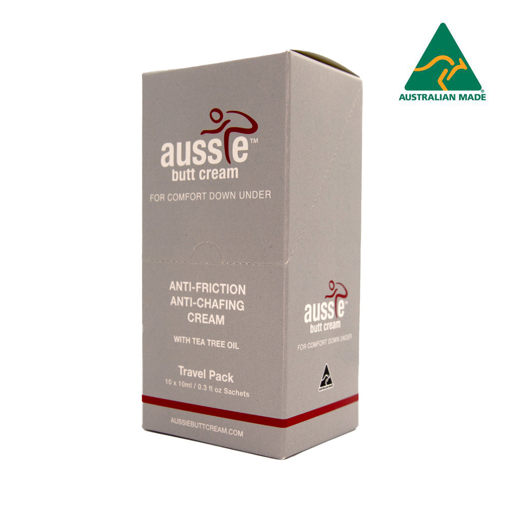 Aussie Butt Cream Travel Pack - 10 x 10ml Sachets